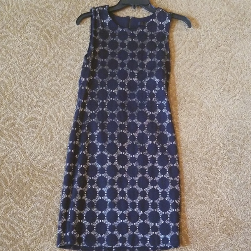 Aqua Dress. Form fitting. XS